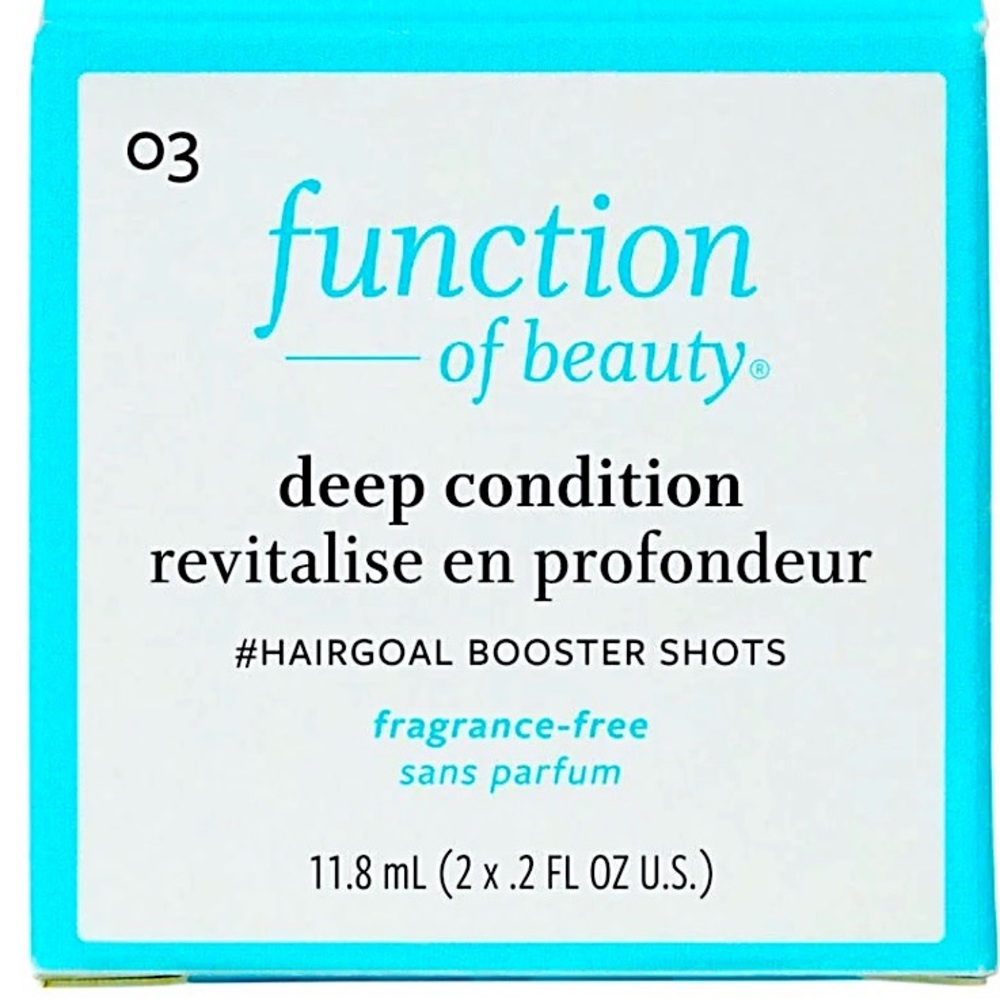 🆕 Function of Beauty Deep Condition #hairgoal Booster Shots